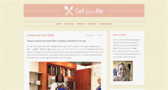 Desktop Screenshot of caitplusate.com